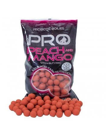 Протеинови топчета StarBaits Probiotic Peach-Mango
