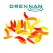 Силиконови червеи Drennan Buoyant Maggot Fluorescent