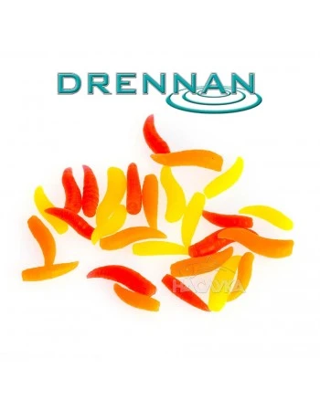 Силиконови червеи Drennan Buoyant Maggot Fluorescent