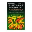 Силиконови червеи Drennan Buoyant Maggot Fluorescent
