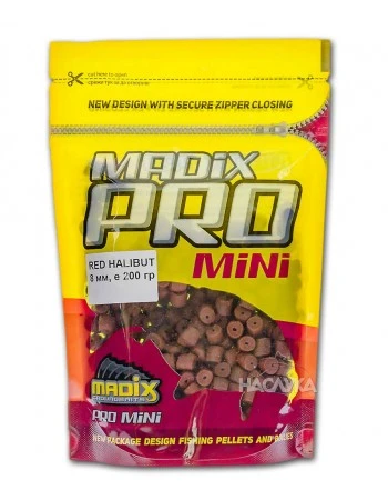 Пелети за стръв Madix Pro - Red Halibut
