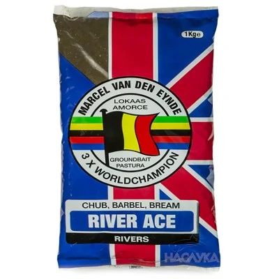 Захранка за риболов Van Den Eynde River Ace - Black