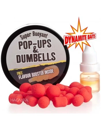 Плуващи Pop-Up топчета и дъмбели Dynamite Baits Robin Red Fluro