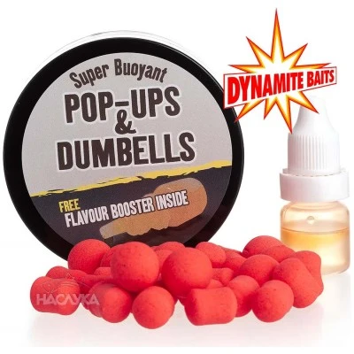 Плуващи Pop-Up топчета и дъмбели Dynamite Baits Robin Red Fluro