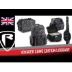 Троен твърд калъф за въдици Fox Rage Voyager Camo Hard - 1.45 м