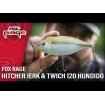 Воблер Fox Rage Hitcher 80 Lipless Jerk & Twitch - UV Striped Shiner