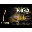 Ароматизирана силиконова примамка Linkor Kiga Cocoa Brown, аромат - Cheese, 7 см - 15 бр.
