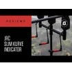 Комплект от 3 обтегача JRC Kurve Slim Indicator Set of 3