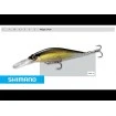 Плаващ воблер Shimano Cardiff Monster Limited Flügel 7см 7.8г - Green Gold