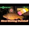 Ароматизирани дъмбели Korda Slow-Sinking Dumbell - Banoffee