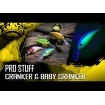 Плаващ воблер за сом Black Cat Baby Cranker 12см 25г - Red Head