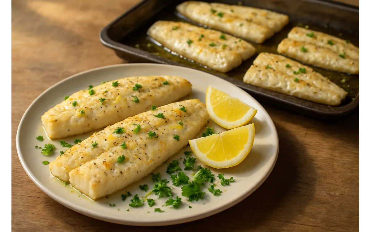 Бяла риба на фурна