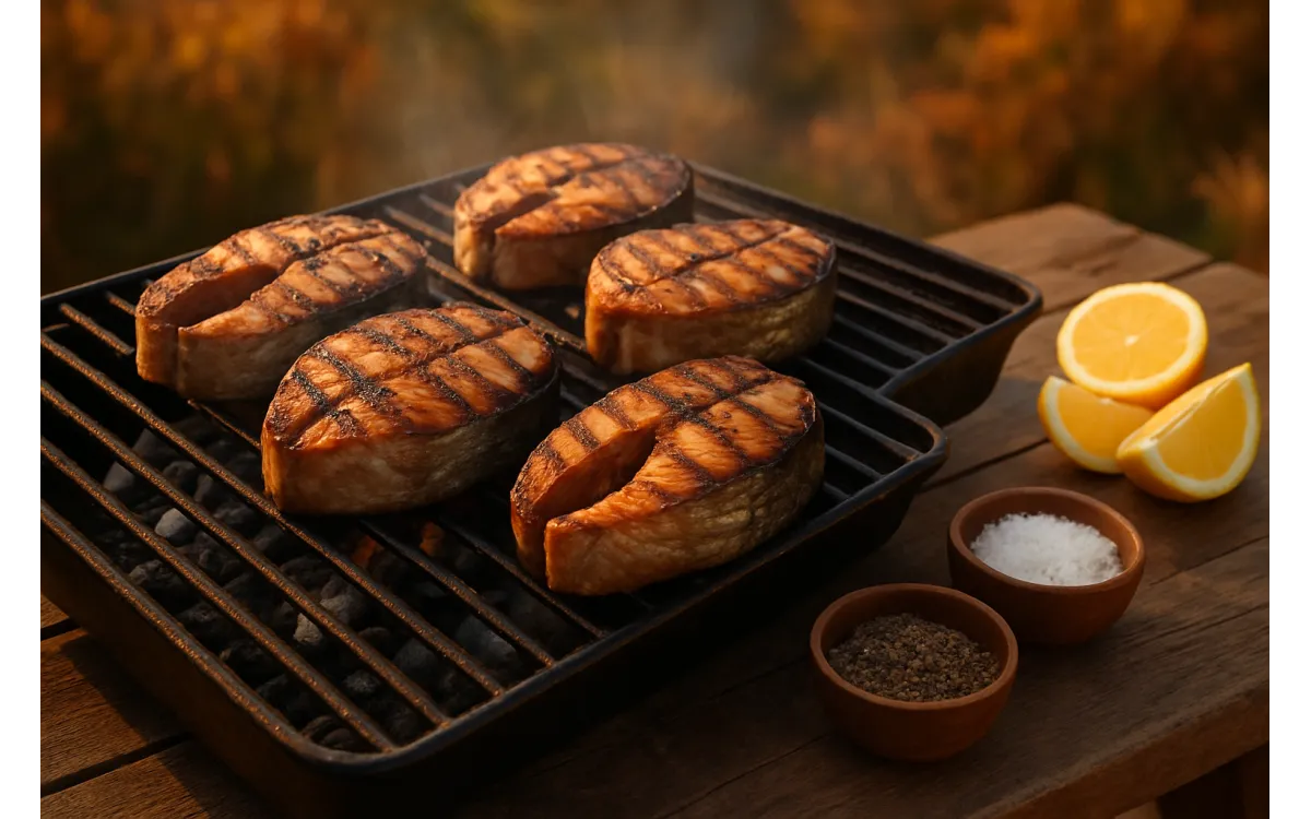 Паламуд на скара