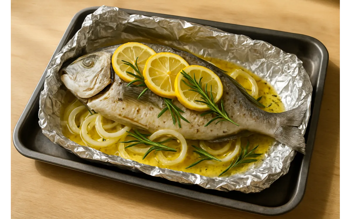 Ципура на фурна във фолио