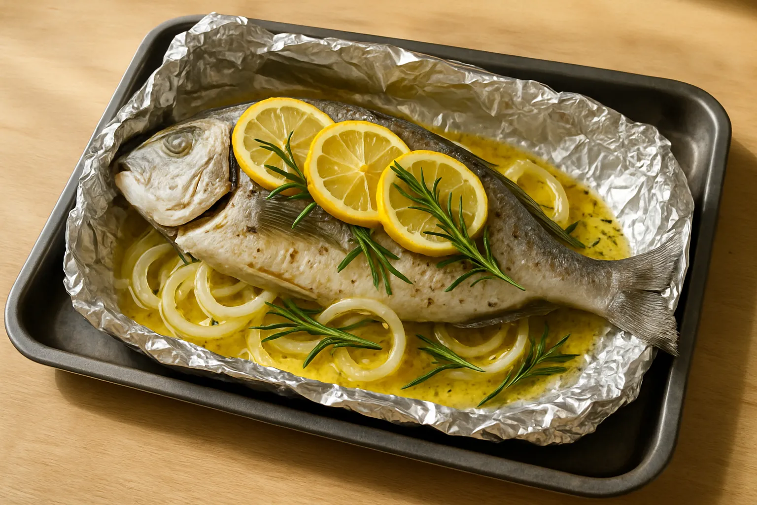 Ципура на фурна във фолио