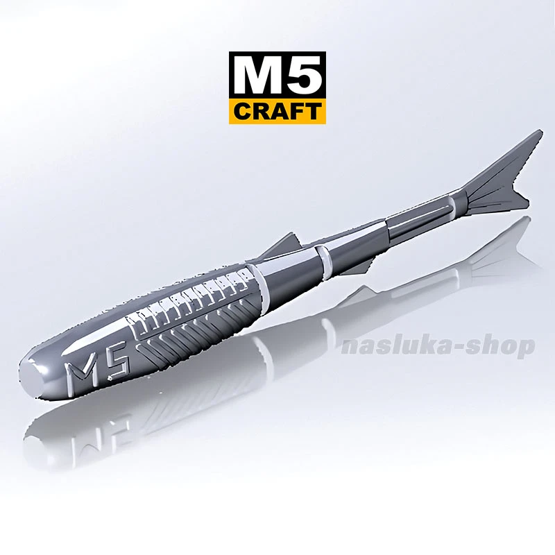 Силикони за костур, кефал и пъстърва - M5 Craft  Joker 1.8" Chart Neon Flake