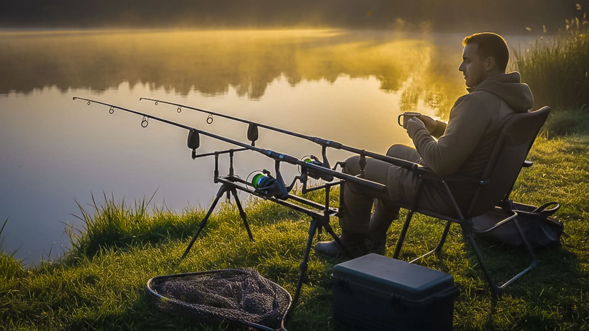 Риболов на шаран на дистанция с Big Pit макара и прецизно замятане