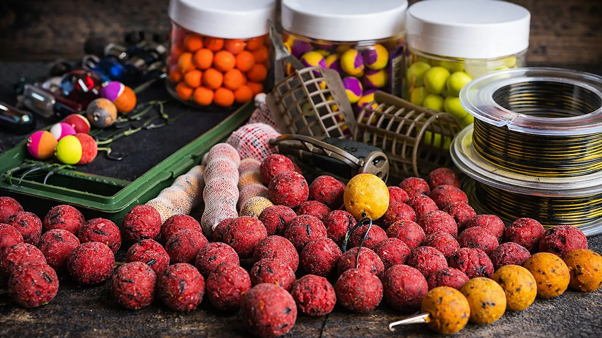 Протеинови топчета и пелети за риболов на шаран