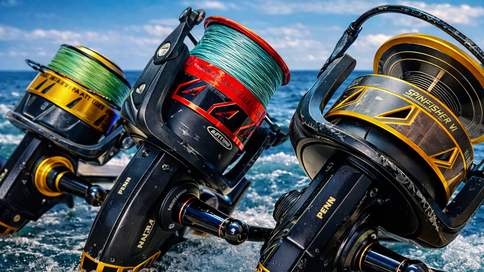 Сравнение между макарите Penn Battle и Penn SPinfisher