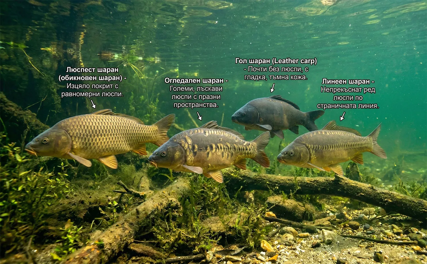 Видове шаран